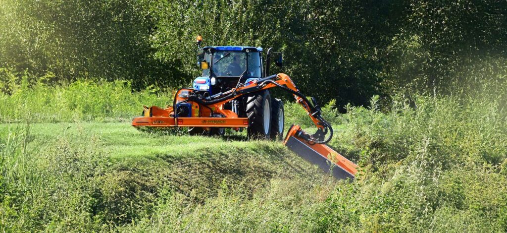 Braccio tagliaerba Rhyno di Hymach