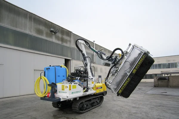 Pulitrice SolarClean per pannelli fotovoltaici e solari hymach 2