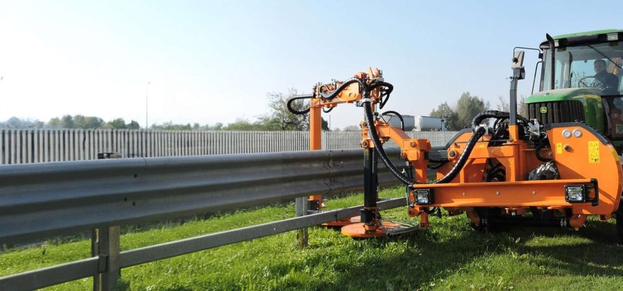 Braccio tagliaerba scavallatore RoadEagle DP Double di Hymach