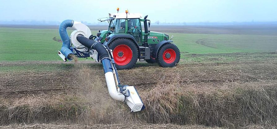 Braccio tagliaerba aspirante Tornado di Hymach