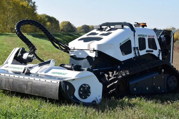 hymach robot portattrezzi semovente radiocomandato HERBHY 50C LE